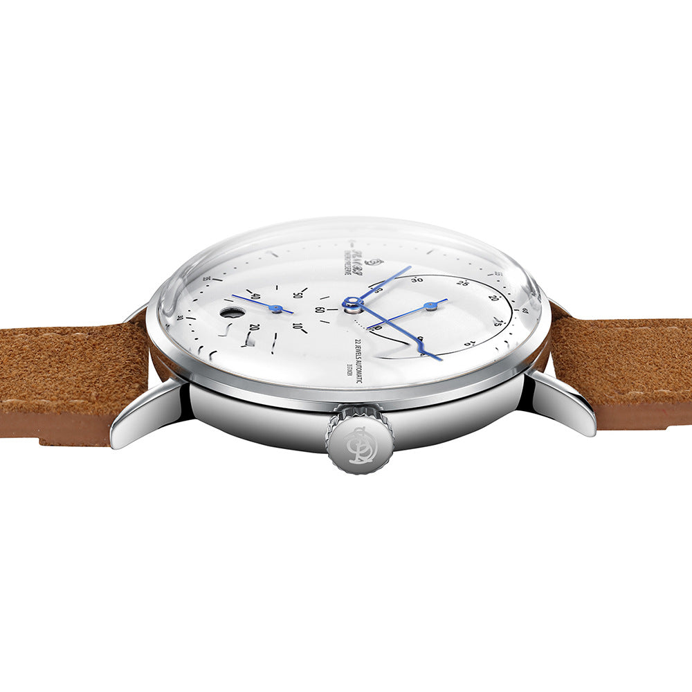 Hot Curved Glass Business Fashion Men's Watch