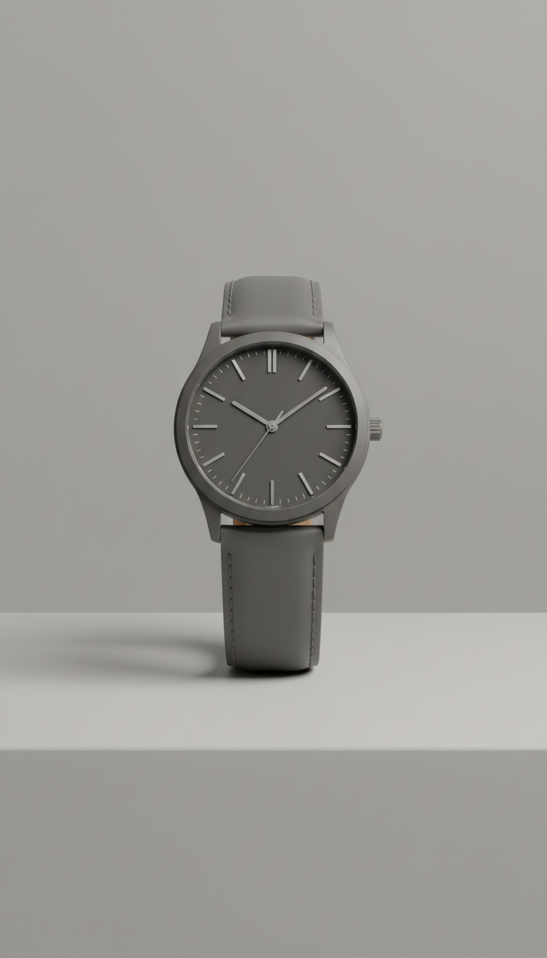 Titanium Classic Analog Timepiece