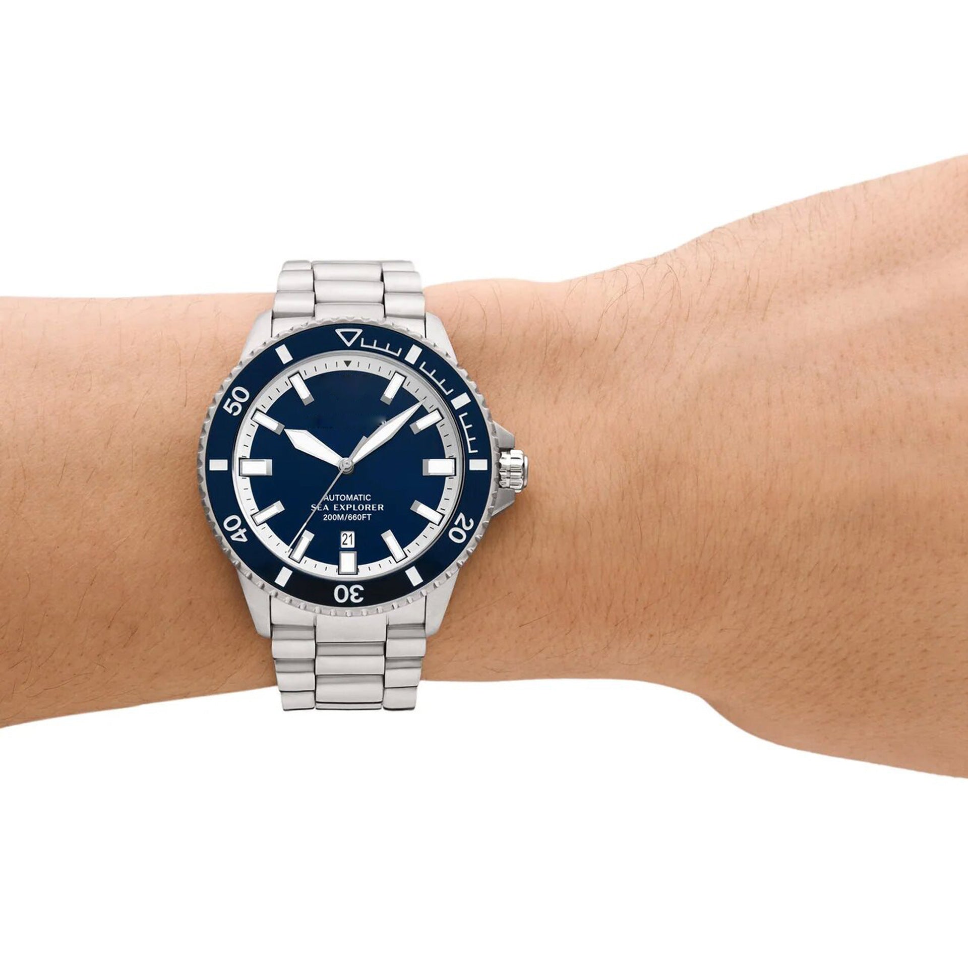 Ocean Explorer Stainless Steel Deep Sea Blue 2025