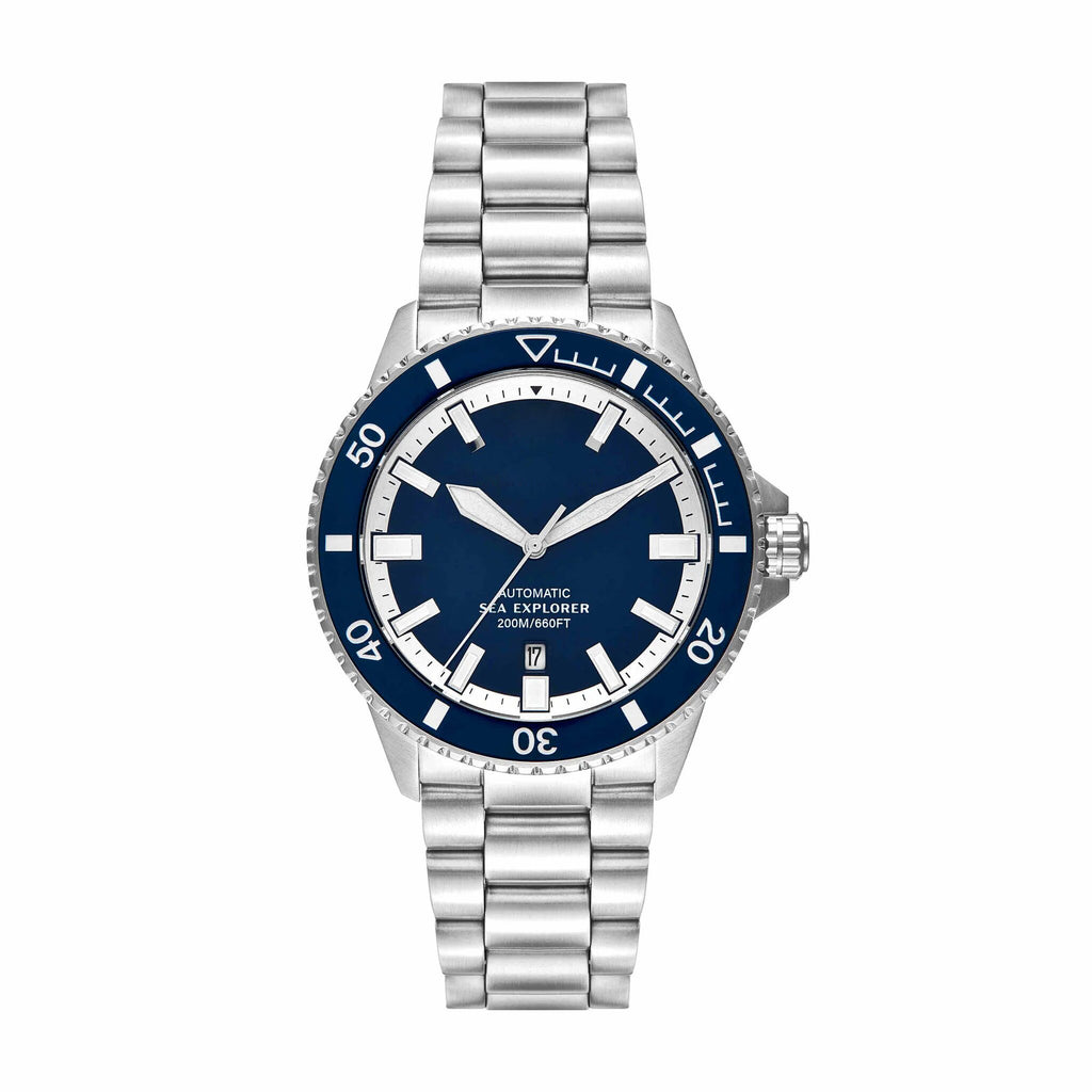 Ocean Explorer Stainless Steel Deep Sea Blue 2025