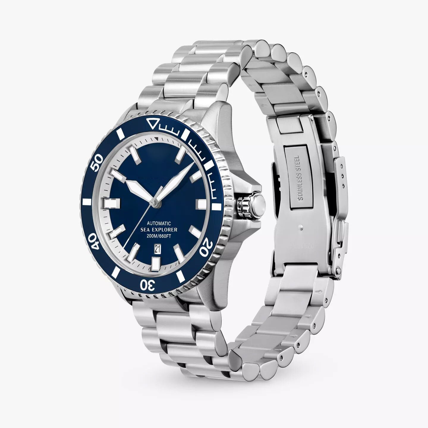 Ocean Explorer Stainless Steel Deep Sea Blue 2025