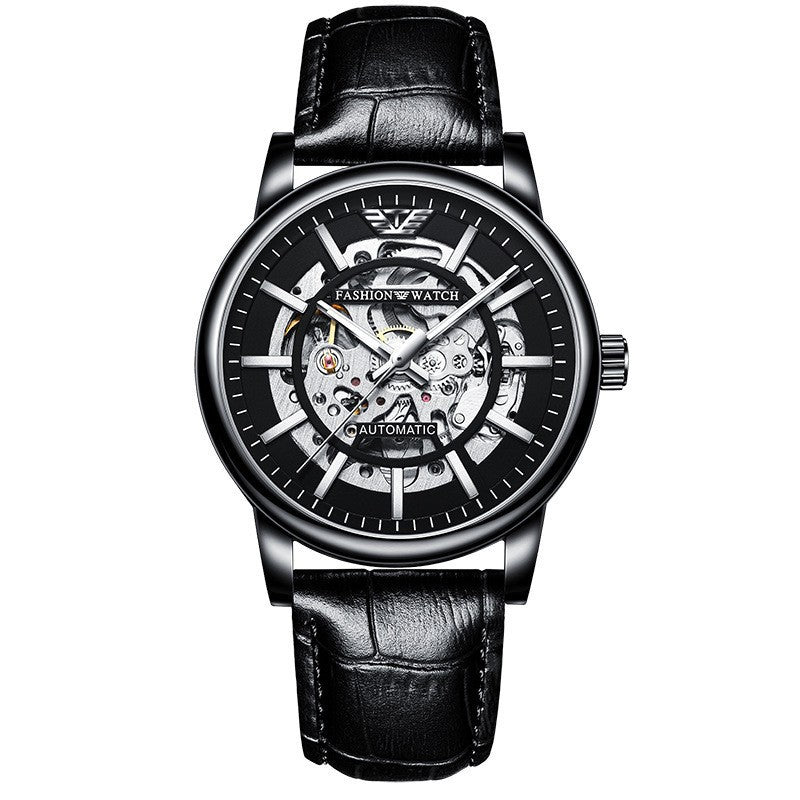 Reloj de hombre Black Samurai automático con esfera calada