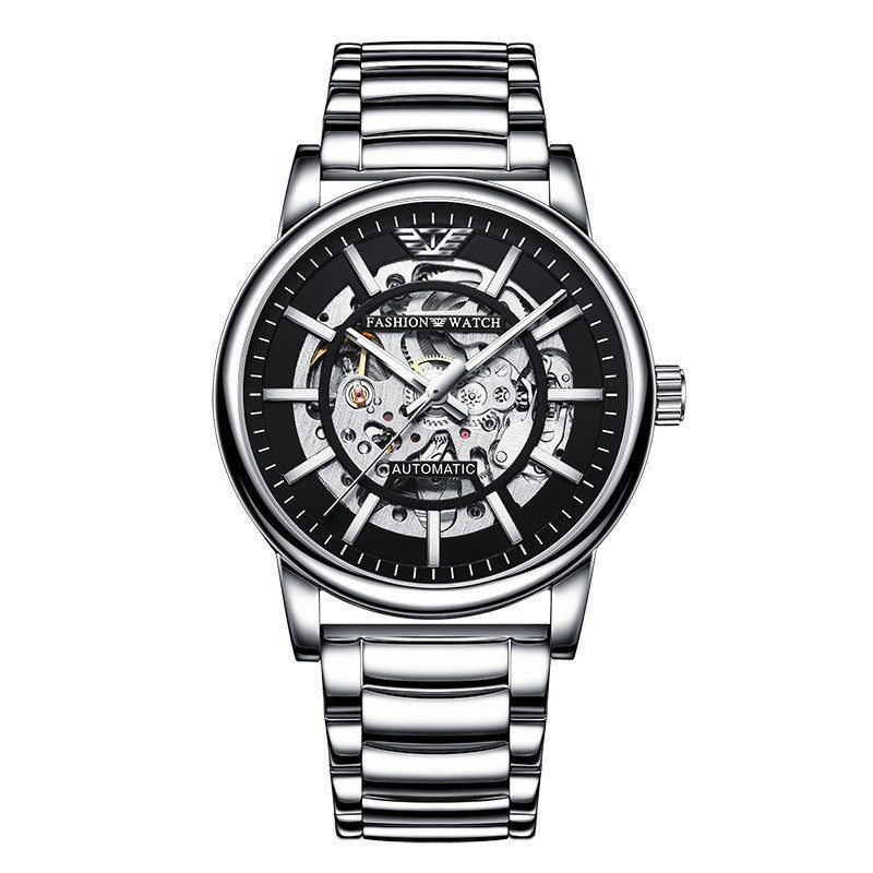 Reloj de hombre Black Samurai automático con esfera calada